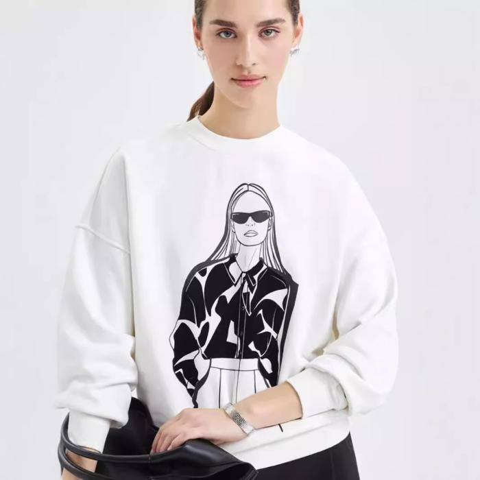 Bedrucktes Sweatshirt  | Damen Sweatshirts Damen Damen