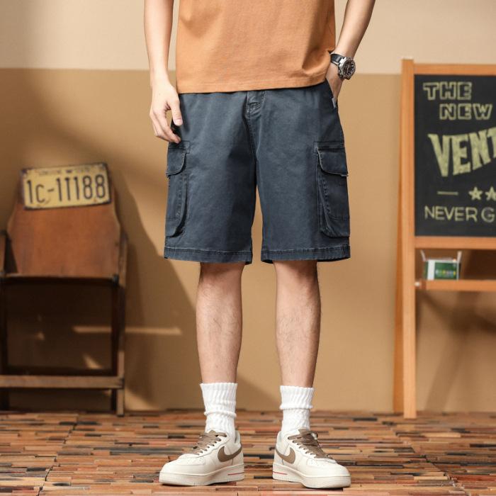 Cargo-Shorts Aus Denim  | Herren Shorts Herren Herren