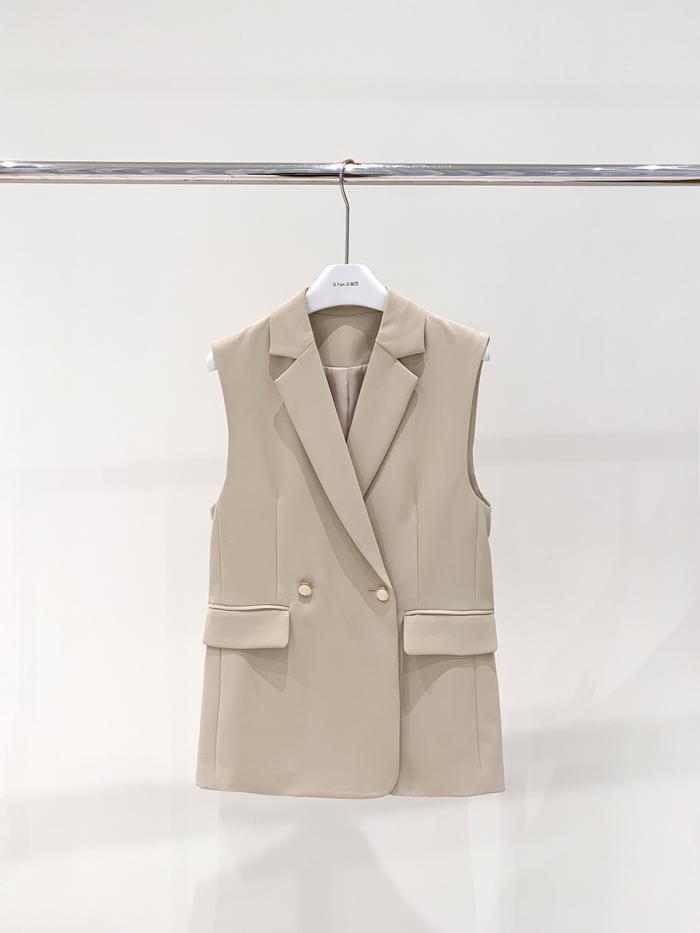 Doppelreihig Geknöpfte Weste  | Damen Blazer, Westen Blazer, Westen Blazer, Westen