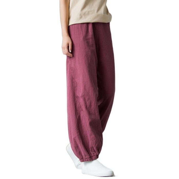 Jogger Mit Hohem Leinenanteil  | Herren Hosen Herren Herren