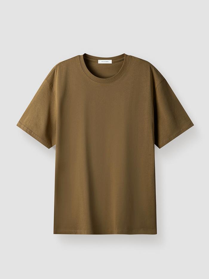 Merzerisiertes Oversize-T-Shirt Mit Baumwollgemisch  | Damen T-Shirts Damen Damen