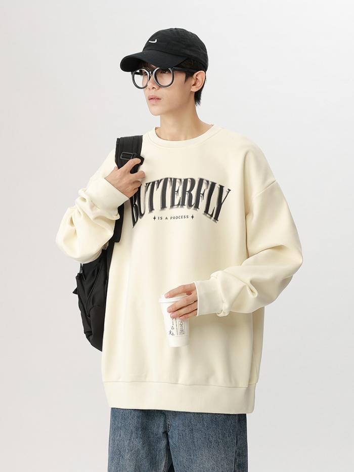 Oversize-Sweatshirt Aus Weichem Jersey  | Herren Sweatshirts Herren Herren