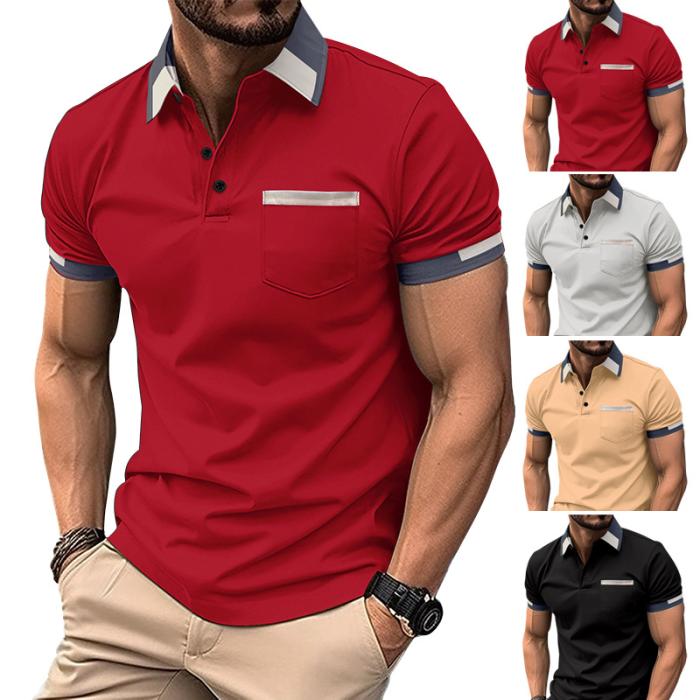 Polohemd Im Regular-Fit Mit Besatz  | Herren Polo Herren Herren