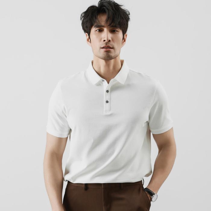 Polohemd Im Slim-Fit Aus Merzerisierter Baumwolle  | Herren Polo Herren Herren