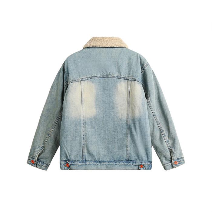 Sherpajacke Aus Denim  | Herren Jacken, Mäntel Herren Herren