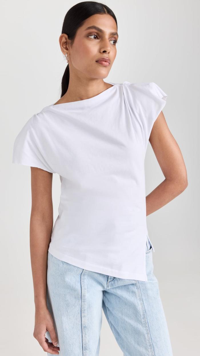 T-Shirt Aus Baumwolle  | Damen T-Shirts Damen Damen