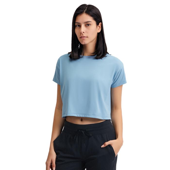 T-Shirt Aus Modal-Mischung  | Damen T-Shirts Damen Damen