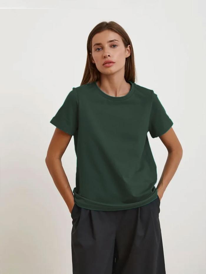 T-Shirt Im Boxy-Fit  | Damen T-Shirts Damen Damen